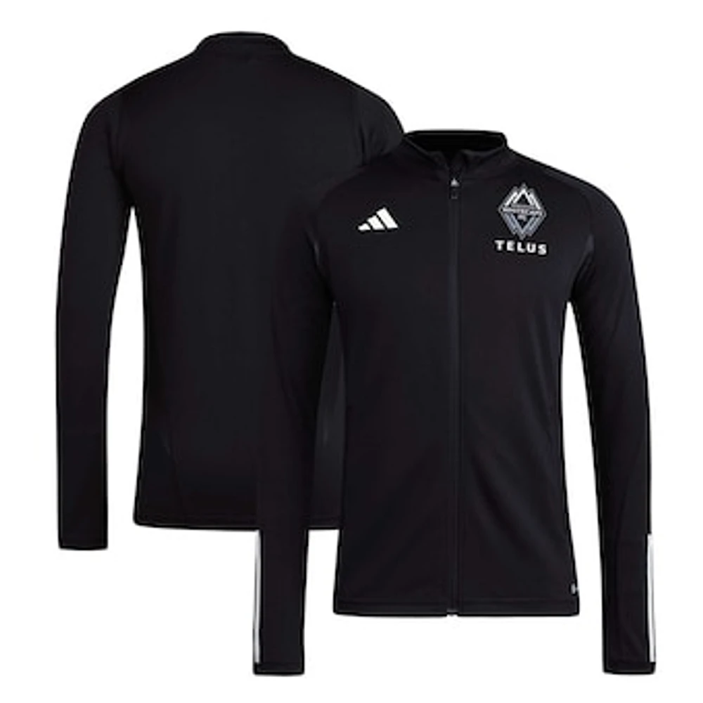 Men's adidas Black Vancouver Whitecaps FC Tiro 24 Training AEROREADY Full-Zip Jacket