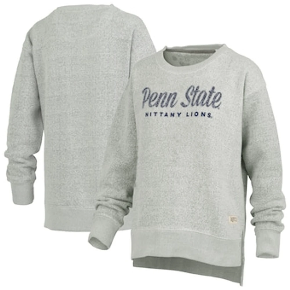 Women's Pressbox Heather Gray Penn State Nittany Lions Torrington Pullover Sweatshirt