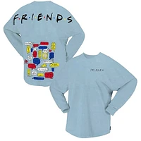 Unisex Spirit Jersey Blue Friends  Oversized Long Sleeve T-Shirt