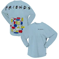 Unisex Spirit Jersey Blue Friends  Oversized Long Sleeve T-Shirt