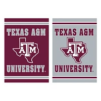 Texas A&M Aggies 12.5" x 18" Double-Sided Embossed Suede Garden Flag