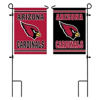 Arizona Cardinals 12.5" x 18" Double-Sided Embossed Suede Garden Flag