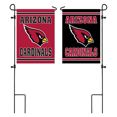 Arizona Cardinals 12.5" x 18" Double-Sided Embossed Suede Garden Flag