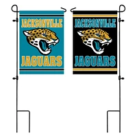 Jacksonville Jaguars 12.5" x 18" Double-Sided Embossed Suede Garden Flag