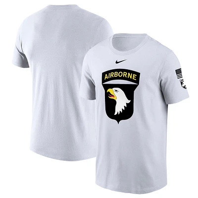 Men's Nike White Army Black Knights 2024 Rivalry Collection Airborne Eagle T-Shirt