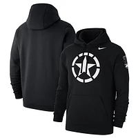 Men's Nike Black Army Knights 2024 Rivalry Collection Star Club Fleece Pullover Hoodie