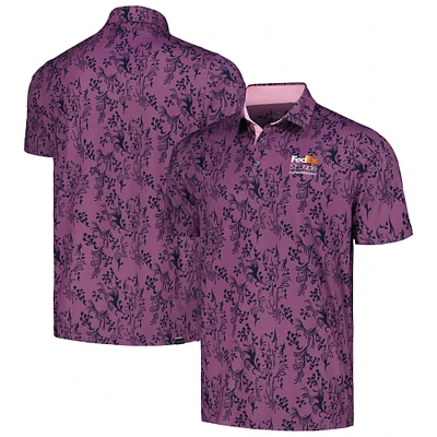 Men's Puma Purple FedEx St. Jude Championship CLOUDSPUN Vintage Polo