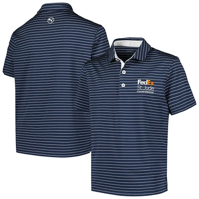 Youth Puma Navy FedEx St. Jude Championship Tucker MATTR Polo