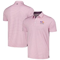 Men's Puma Pink FedEx St. Jude Championship Bay MATTR Polo