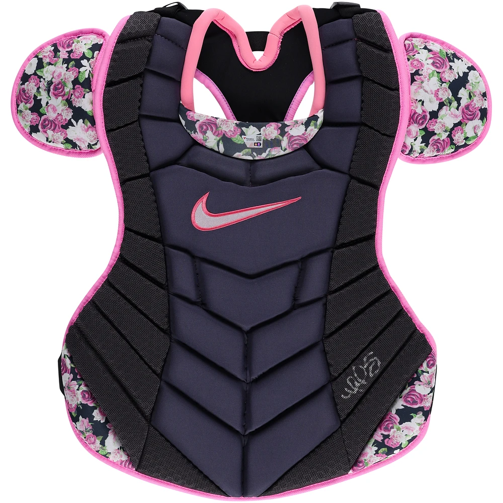 Willson Contreras St. Louis Cardinals Autographed Player-Issued Nike Chest Protector from the 2023 MLB Season