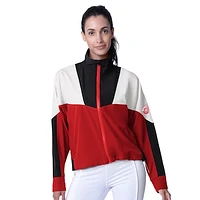 Women's MSX by Michael Strahan  Red/Black Detroit Red Wings Tessa Full-Zip Jacket