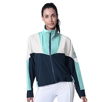 Women's MSX by Michael Strahan  Deep Sea Blue/Light Blue Seattle Kraken Tessa Full-Zip Jacket