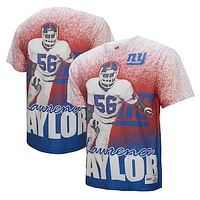 Men's Mitchell & Ness Lawrence Taylor Gray New York Giants Burst Retired Player T-Shirt