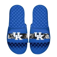 Youth  ISlide Royal Kentucky Wildcats Distressed Slide Sandals