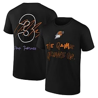 Youth round21 Diana Taurasi Black Phoenix Mercury Player Signature Name & Number T-Shirt