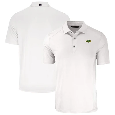 Men's Cutter & Buck White NDSU Bison Forge Eco Stretch Recycled Polo