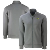Men's Cutter & Buck Gray NDSU Bison Roam Eco Recycled Full-Zip Sweatshirt