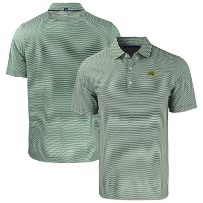 Men's Cutter & Buck NDSU Bison Forge Eco Double Stripe Stretch Recycled Polo