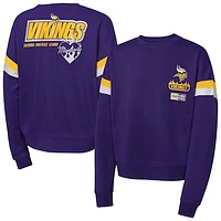 Girls Purple Minnesota Vikings Eternal Love Pullover Sweatshirt