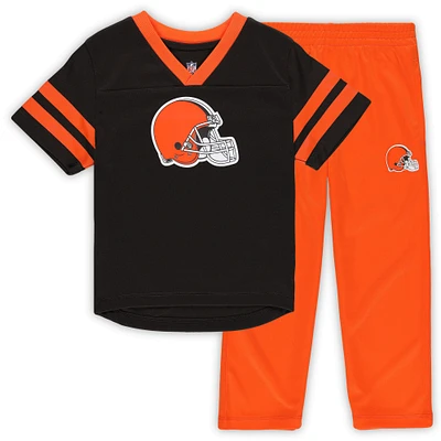 Toddler Cleveland Browns T-Shirt & Pants Set