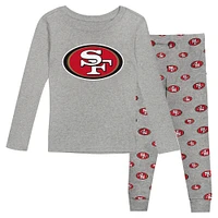 Youth San Francisco 49ers Long Sleeve T-Shirt and Pants Sleep Set