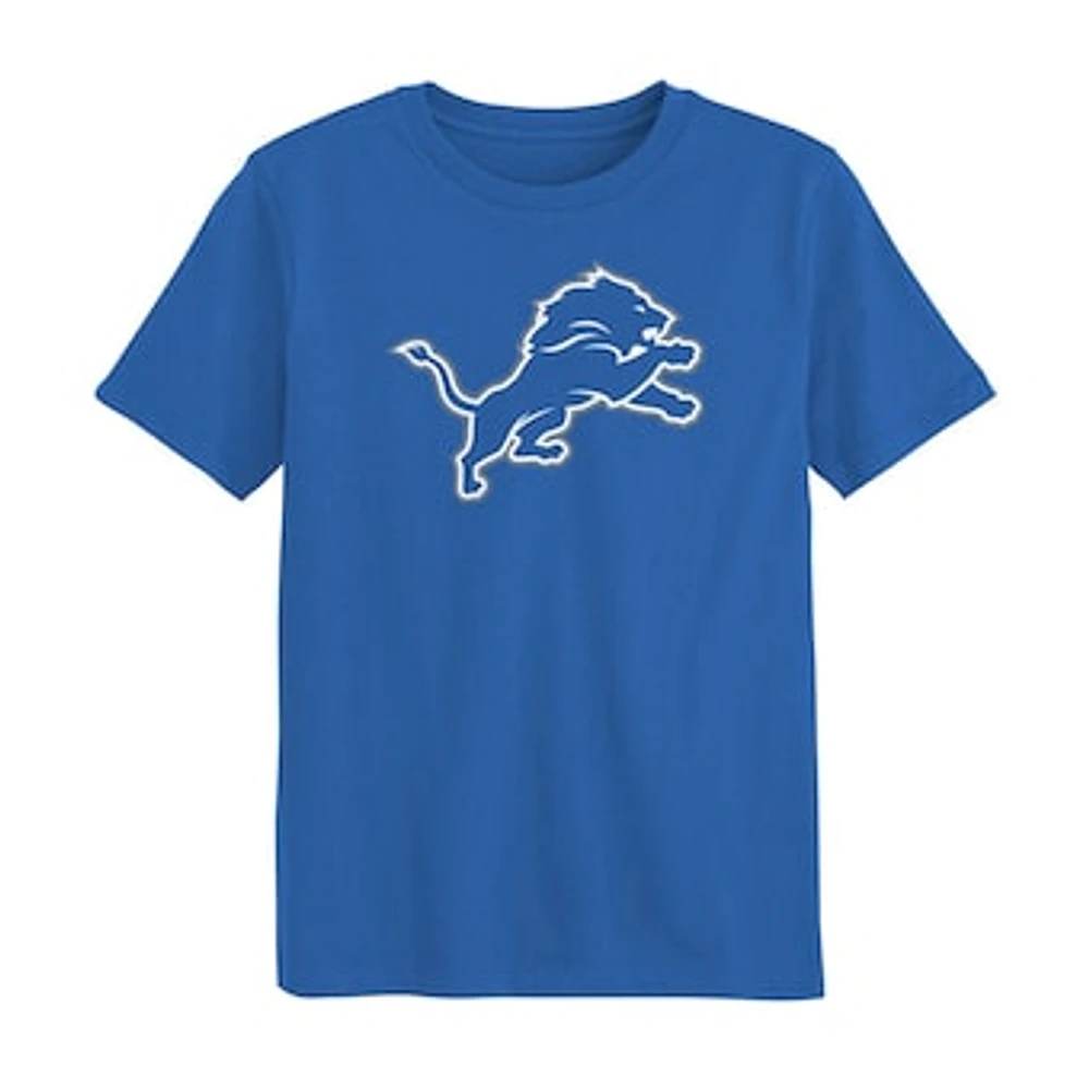 Preschool Blue Detroit Lions Primary Logo T-Shirt