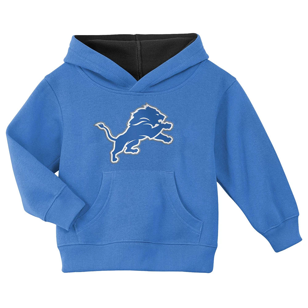 Toddler Blue Detroit Lions Prime Pullover Hoodie