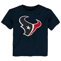 Youth  Navy Houston Texans Primary Logo T-Shirt