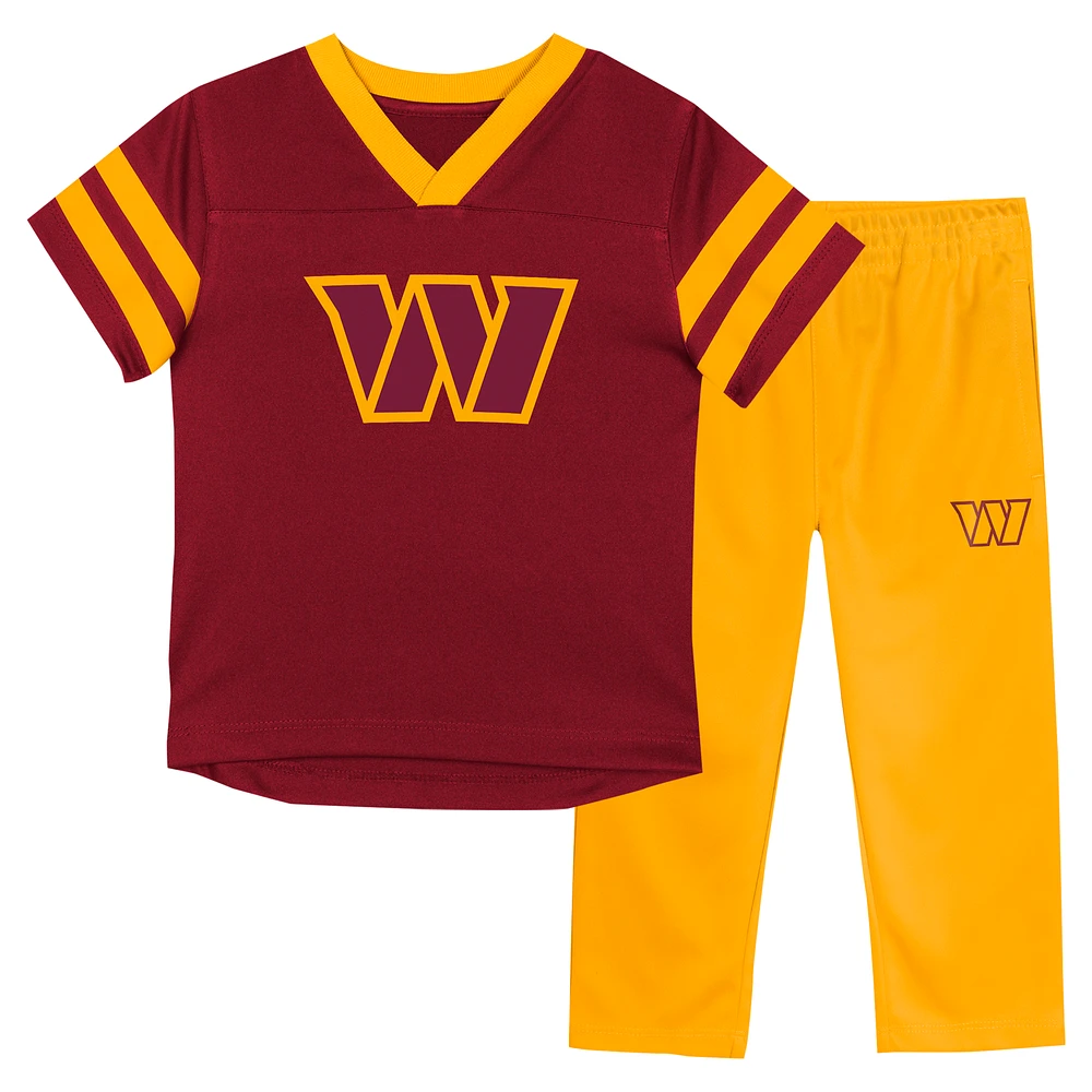 Toddler Washington Commanders T-Shirt & Pants Set