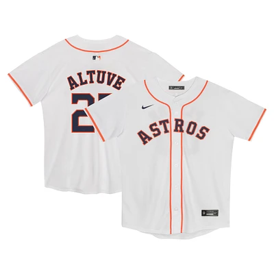 Preschool Nike Jose Altuve White Houston Astros Home Game Jersey