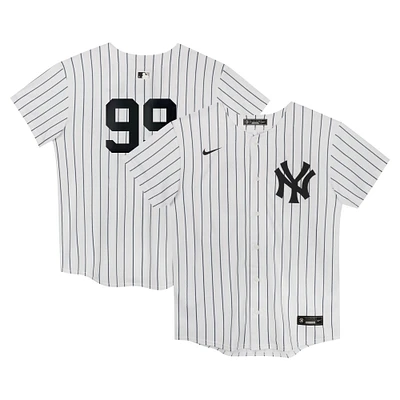 Preschool Nike Aaron Judge White New York Yankees Home Game Jersey