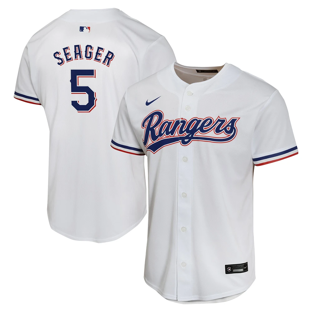 Youth Nike Corey Seager White Texas Rangers Home Game Player Jersey