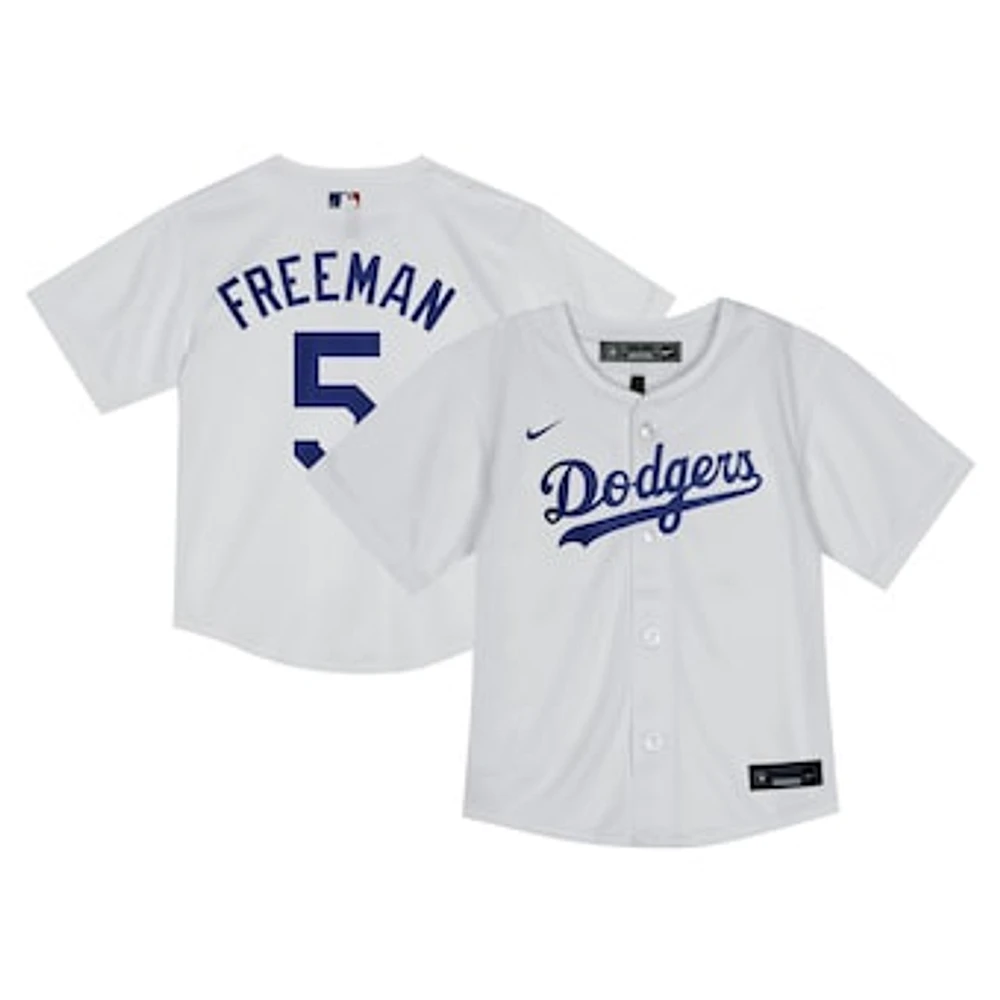 Toddler Nike Freddie Freeman White Los Angeles Dodgers  Game Jersey