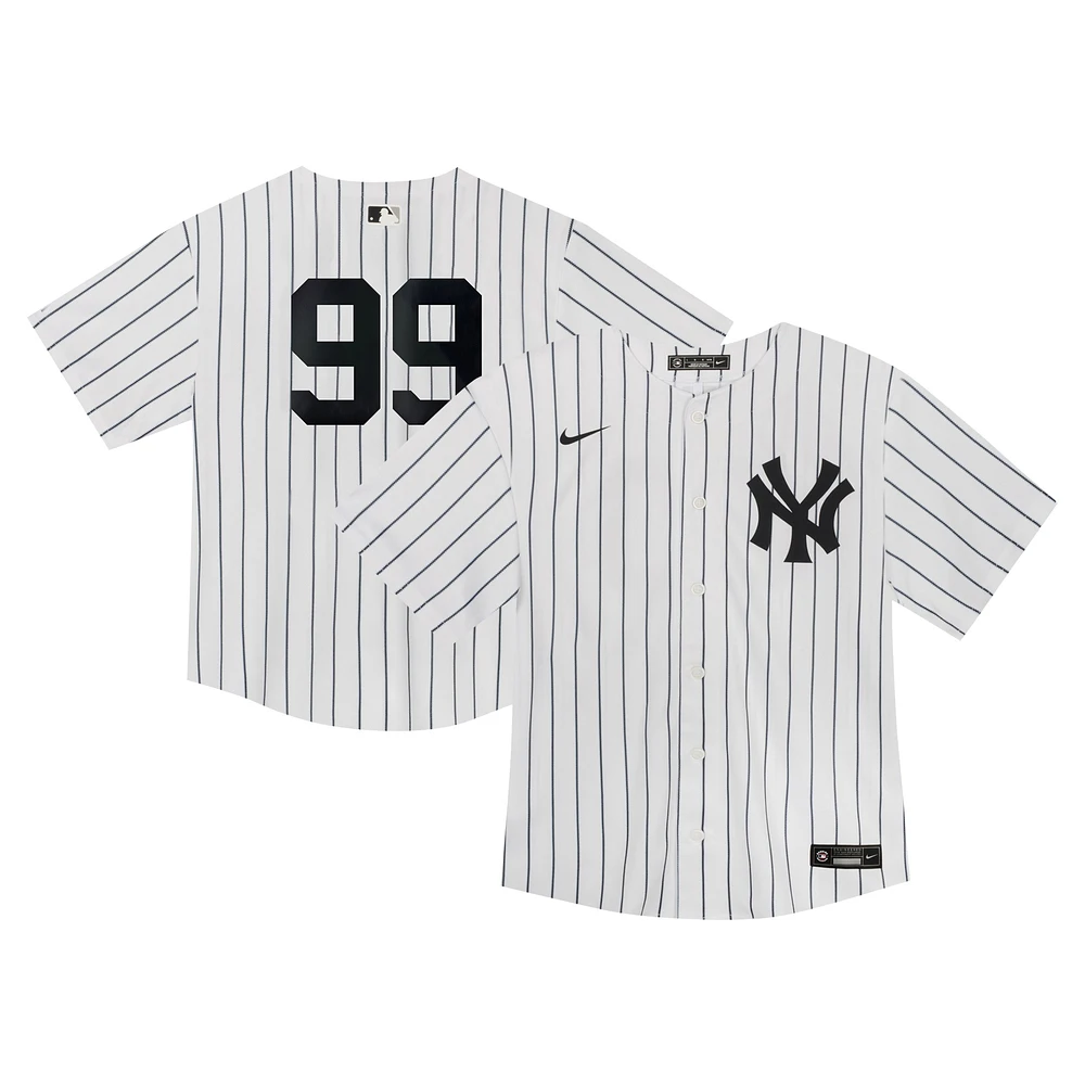 Toddler Nike Aaron Judge White New York Yankees  Game Jersey