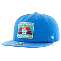 Men's '47 Royal Los Angeles Dodgers Cypress Captain Snapback Hat