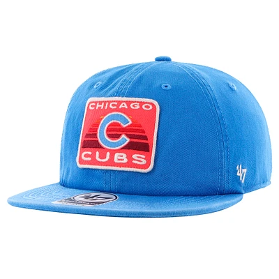 Men's '47 Royal Chicago Cubs Cypress Captain Snapback Hat