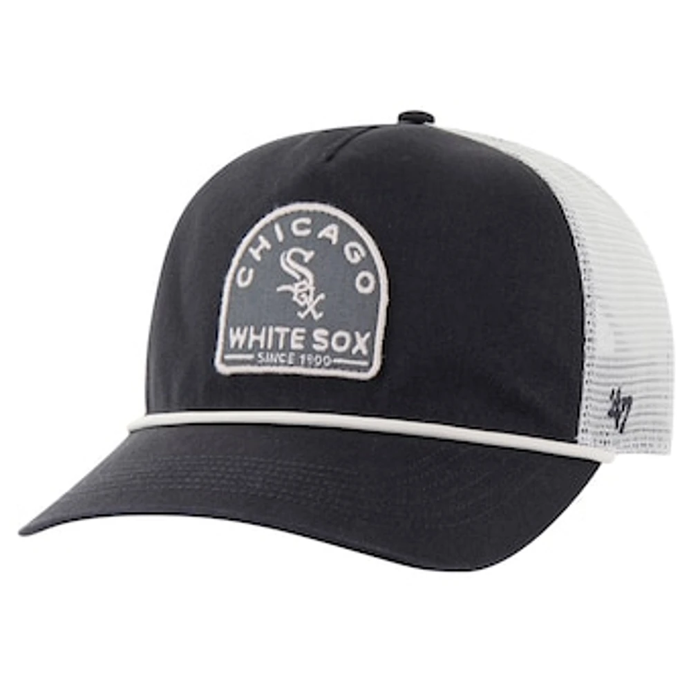 Men's '47 Charcoal Chicago White Sox Cypress Trucker Hitch Adjustable Hat