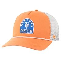 Men's '47 Orange New York Mets Cypress Trucker Hitch Adjustable Hat