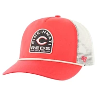 Men's '47 Red Cincinnati Reds Cypress Trucker Hitch Adjustable Hat