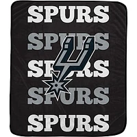 Pegasus San Antonio Spurs 60'' x 70'' Logo Wordmark Plush Blanket