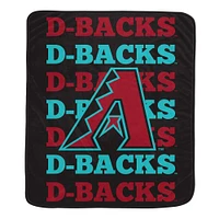 Pegasus Arizona Diamondbacks 60'' x 70'' Repeat Refresh Wordmark Plush Blanket