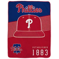 Pegasus Philadelphia Phillies 60” x 80” Hat Stripes Throw Blanket