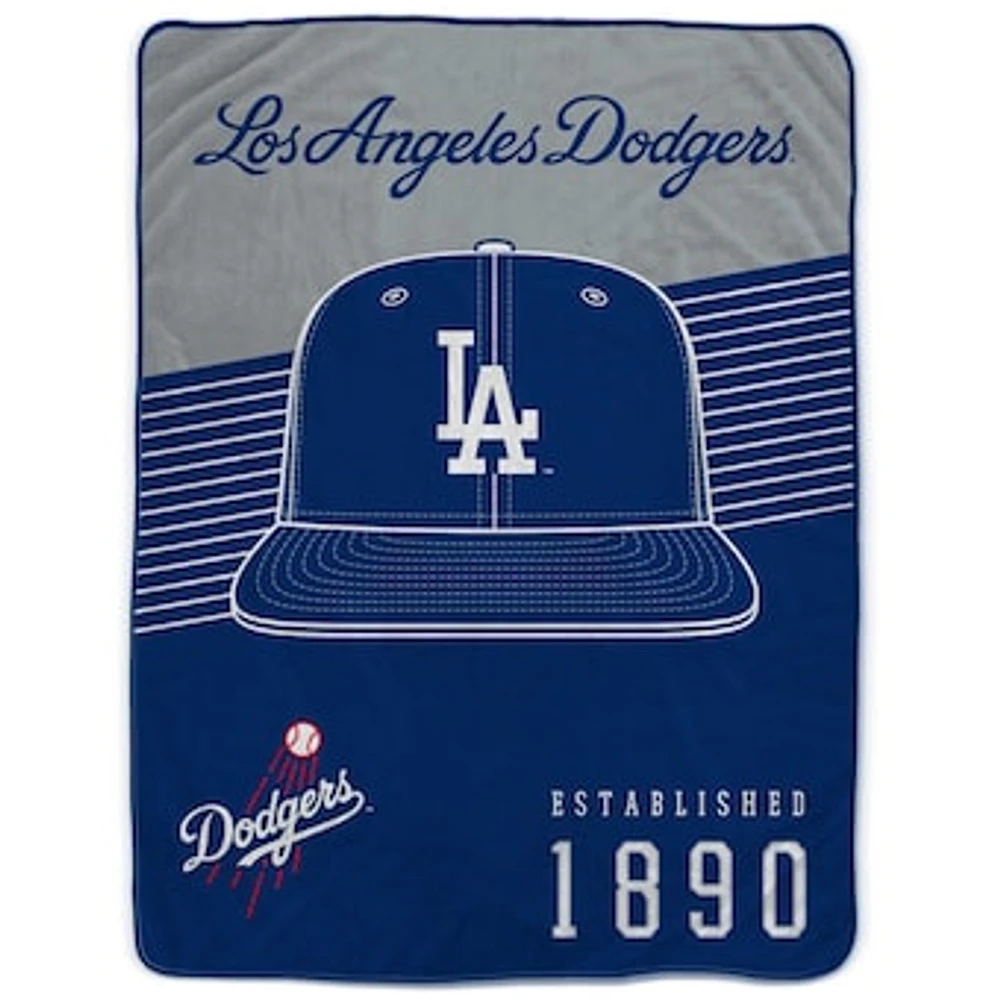 Pegasus Los Angeles Dodgers 60” x 80” Hat Stripes Throw Blanket