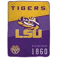 Pegasus LSU Tigers 60” x 80” Helmet Stripes Blanket