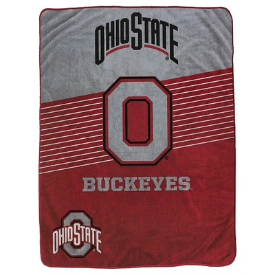 Pegasus Ohio State Buckeyes 60” x 80” Helmet Stripes Blanket