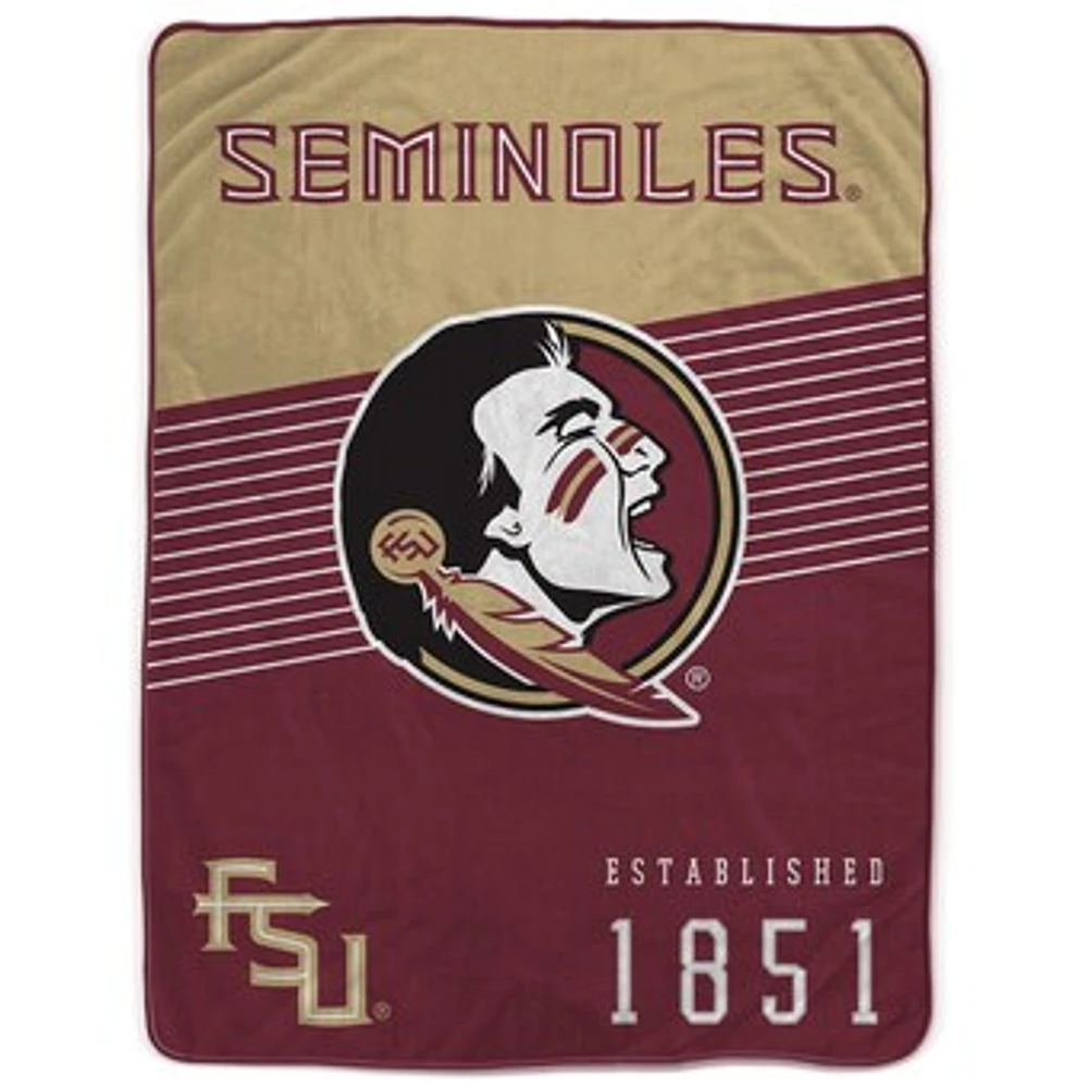 Pegasus Florida State Seminoles 60” x 80” Helmet Stripes Blanket