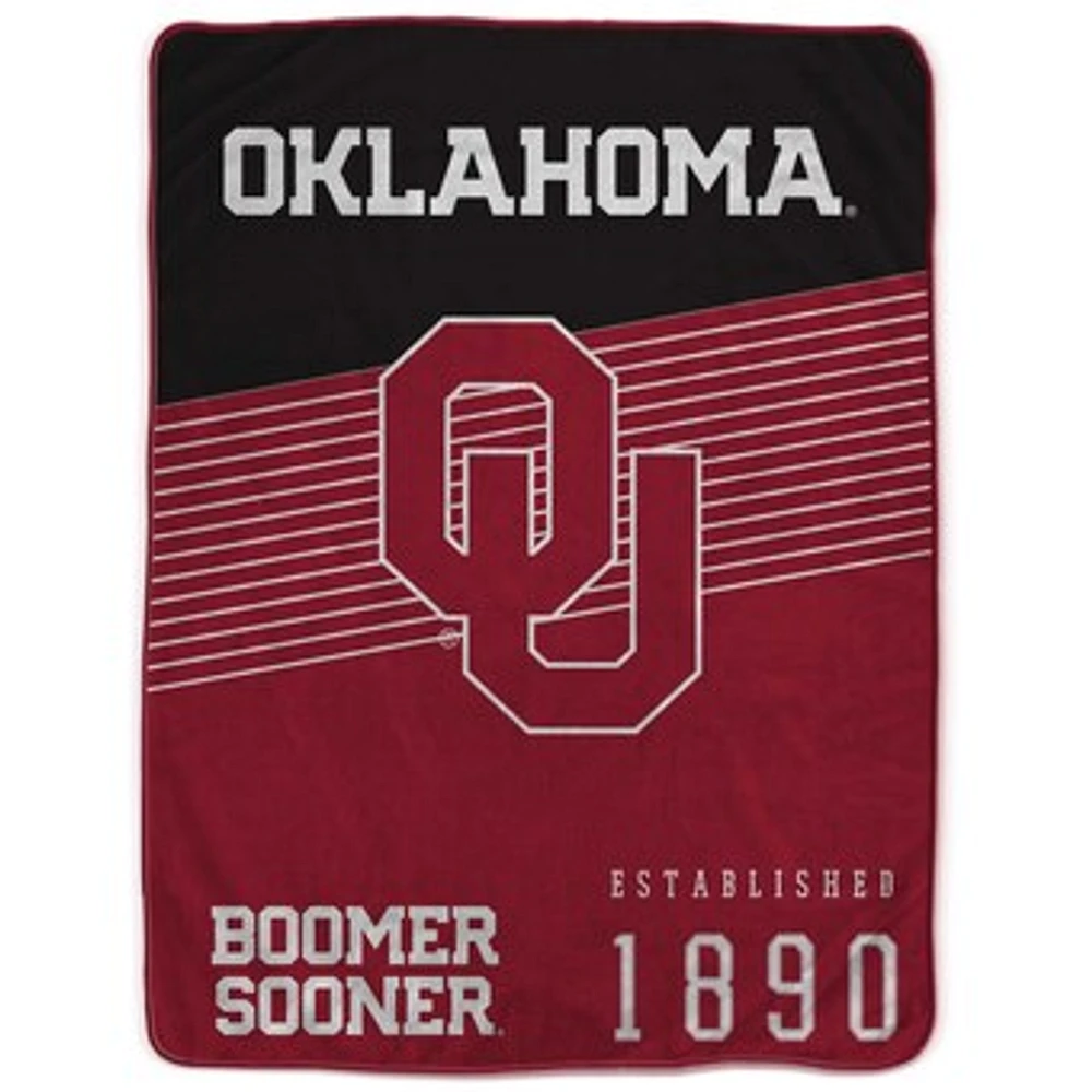 Pegasus Oklahoma Sooners 60” x 80” Helmet Stripes Blanket