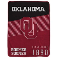 Pegasus Oklahoma Sooners 60” x 80” Helmet Stripes Blanket