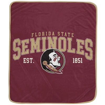 Pegasus  Florida State Seminoles Vintage Arch Ultra Soft 50" x 60" Blanket