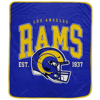 Pegasus  Los Angeles Rams Vintage Arch Ultra Soft 50" x 60" Blanket